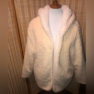 BDG Urban Outfitters Sherpa Hooded Jacket xs/s